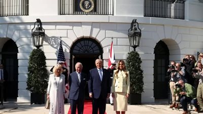 الملك تشارلز يجتمع بترامب ويلقي اليوم خطابًا أمام الكونجرس في واشنطن