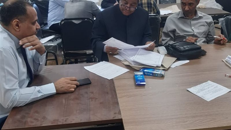 جانب من تفقد امتحانات