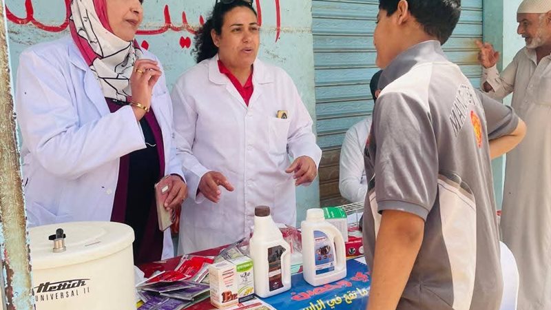 جانب من القافلة 