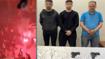 القبض على المتهمين بإطلاق النيران إبتهاجًا بزفاف أحد أقاربهم