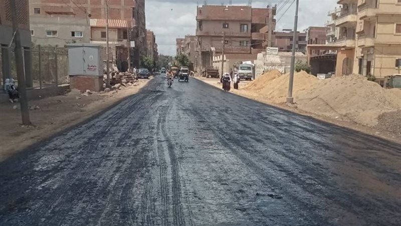 جانب من الرصف 