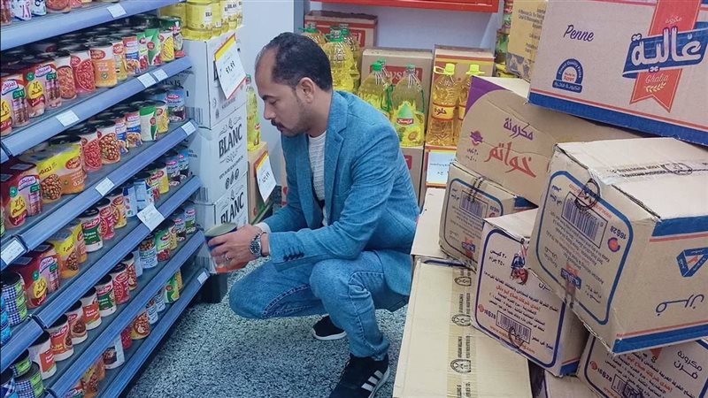 جانب من الحملات التموينية