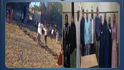مشاجرة عنيفة بالبحيرة بسبب أرض زراعية.. تبادل ضرب وتراشق بالحجارة