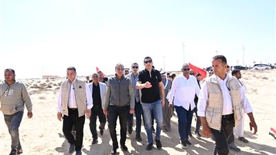 وزير الشباب والرياضة يتفقد مركز شباب الشهداء بمحافظة شمال سيناء