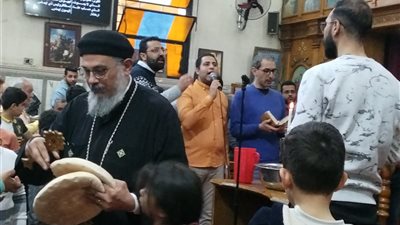 وسط أجواء من البهجة.. احتفالات كبيرة في كنائس طنطا بأحد الشعانين 