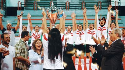 اكتساح زملكاوي لجوائز بطولة افريقيا للطائرة بعد الفوز على الاهلي 