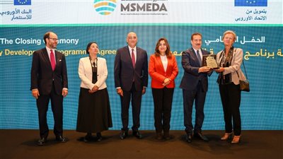 محافظ المنوفية يشارك في المؤتمر الختامي لاتفاقية برنامج التنمية المجتمعية 