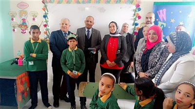 وكيل تعليم الفيوم يفتتح معمل الحاسب الآلي بمجمع التوحيد للتعليم المجتمعي 