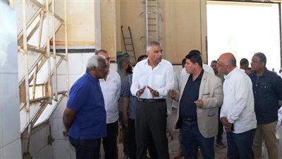 محافظ أسوان يوجه بتوفير قطع الغيار اللازمة لضمان استمرار عمل محطات الرفع
