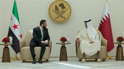 الديوان الأميري: أمير قطر والرئيس السوري بحثا التطورات الإقليمية والدولية