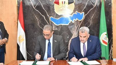بروتوكول تعاون بين محافظ الفيوم ومدير حماية البحيرات لتنمية بحيرة قارون