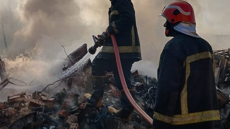 حريق الشرابية 