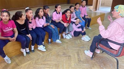 دور الفن في حياة البشر ورشة حكي في قصور الثقافة بالجيزة 