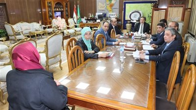 محافظ المنوفية يترأس اللجنة العليا للقيادات لإختيار مدير عام الشئون المالية 