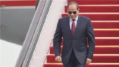 الرئيس السيسي يصل إلى أرض الوطن بعد جولة خارجية شملت قطر والكويت