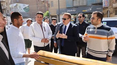 محافظ المنوفية يتفقد إنشاءات مبني مستشفي الرمد الجديد بشبين الكوم