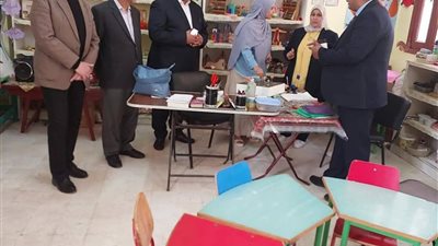 مدير تعليم المنوفية يفتتح البرنامج التدريبي لسطر برايل الإلكتروني بمدرسة النور