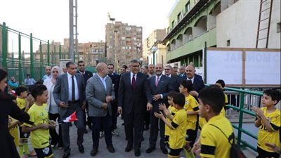 محافظ الجيزة يطلق النسخة الأولى من مونديال المدارس 2025 