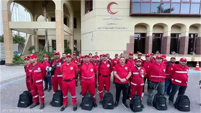 الهلال الأحمر المصري يقدم كشف حساب «إغاثة السودان»