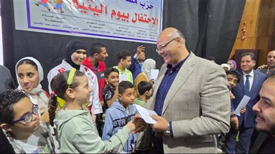 محافظ القليوبية يشهد احتفالية تكريم الأيتام بنادي المؤسسة العٌمالية 