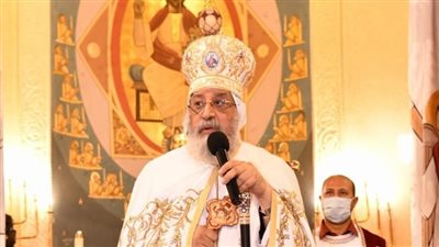 البابا تواضروس الثانى يترأس صلوات خميس العهد بالإسكندرية ضمن أسبوع الآلام