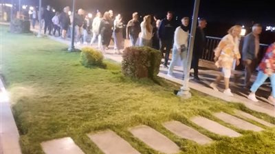 44 سائحا إلمانيا بجولة بممشى بنى سويف السياحى لمشاهدة المناظر الطبيعية 