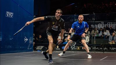 علي فرج يهزم جويل ماكين ويصعد لنهائي بطولة الجونة الدولية للإسكواش