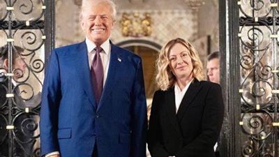 هل تعرف معنى الطفيليين؟.. صحفي يحرج ترامب أمام رئيسة وزراء إيطاليا