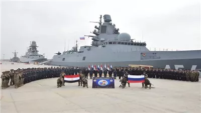 ختام فعاليات التدريب البحرى المشترك المصرى الروسى « جسر الصداقة »