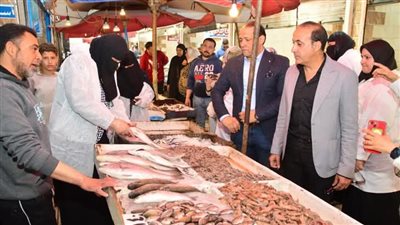 حملات تموينية على أسواق بورفؤاد استعداداً لعيد القيامة وشم النسيم
