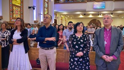 رئيس الطائفة الإنجيلية يشارك في «الجمعة العظيمة» بمصر الجديدة 