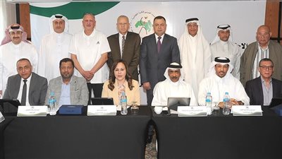 المكتب التنفيذي للاتحاد العربي للطائرة يناقش كيفية تطوير اللعبة قبل عمومية الغ