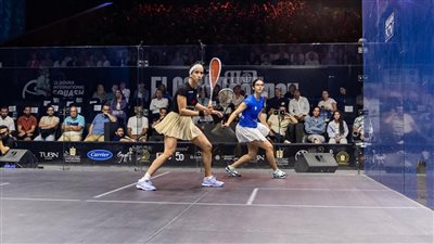 النوساني و أمينة عرفي يتأهلان لنهائي بطولة كندا المفتوحة للاسكواش