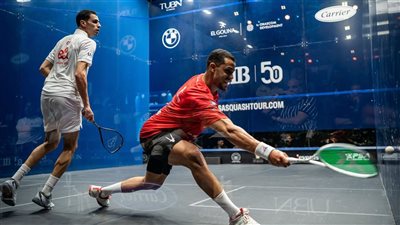 مصطفى عسل يهزم علي فرج ويتوج ببطولة الجونة الدولية للاسكواش