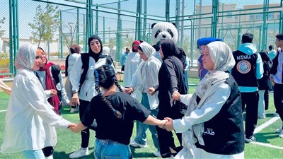 بحضور 50 طفل.. جامعة الإسماعيلية الجديدة الأهلية تحتفل بيوم اليتيم