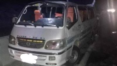 نجاة 15 شخصًا من الموت بعد انقلاب ميكروباص في طنطا