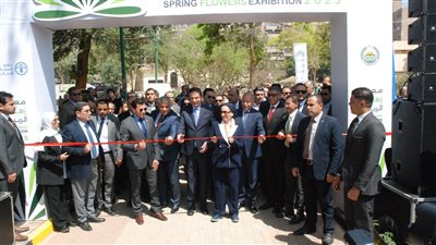 وزير الشباب والرياضة: معرض زهور الربيع يجسد  صورة مضيئة للإبداع المصري