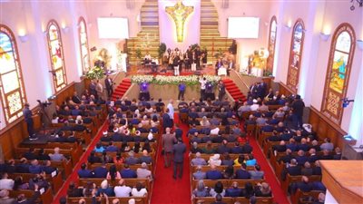  «القومي لحقوق الإنسان» يشارك فى احتفال قداس الإنجيلية بعيد القيامة