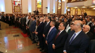 محافظ الشرقية يُشارك في احتفال الطائفة الإنجيلية بعيد القيامة المجيد