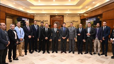 وزير الرياضة ورئيس الاتحاد الدولي يشهدان منافسات الدوري العالمي للكاراتيه