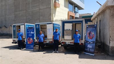 توفير سيارات لبيع الأسماك بأسعار تنافسية بأرض المعارض في دمنهور |صور