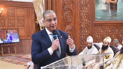 محافظ الفيوم يزور الكنائس لتقديم التهنئة بعيد القيامة المجيد