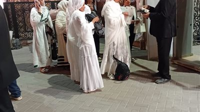  توافد الأقباط على الكاتدرائية المرقسية بالعباسية للاحتفال بعيد القيامة المجيد