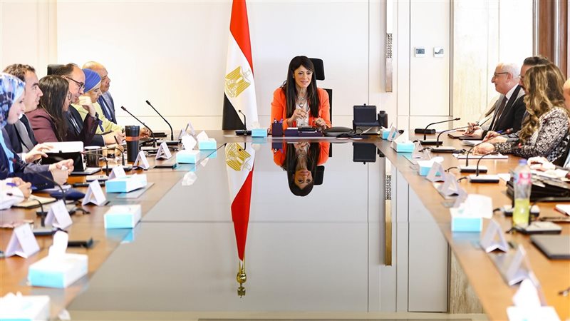 اجتماع وزيرة التخطيط