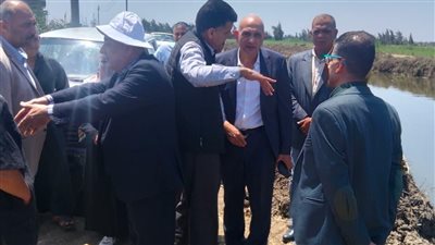 الزراعة: إجراءات عاجلة لإنهاء مشكلات الترع ورفع كفاءة الصرف بصان الحجر 