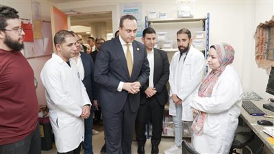 رئيس الرعاية الصحية في جولة تفقدية بمحافظة الإسماعيلية للاطمئنان على سير العمل