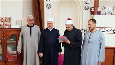 جولة تفتيشية مفاجئة لوكيل أوقاف أسيوط على مساجد 