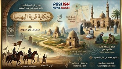 حكاية قرية البهنسا.. حيث يلتقي التاريخ بالإيمان في «البقيع الثاني» بالمنيا