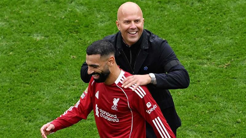 سلوت ومحمد صلاح