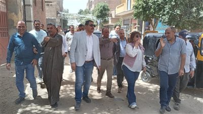 تذليل كافة المعوقات لاستكمال رصف شارع المحطة بقرية نزالي جنوب بالقوصية